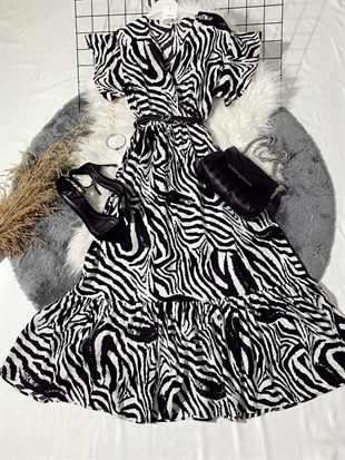 Zebra Elbise